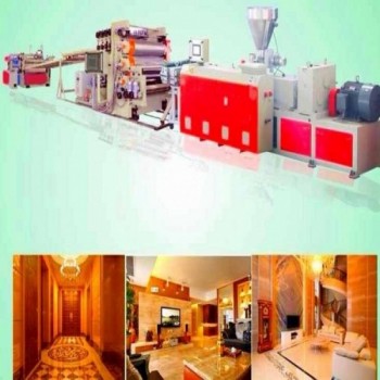 pvc仿大理石板材生產線機械設備