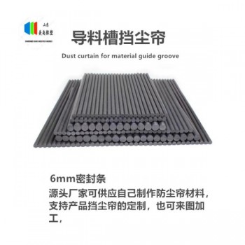 礦用擋塵簾 三元乙丙橡膠密封膠簾 導(dǎo)料槽抑塵降噪防塵簾