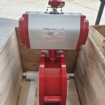 BRAY博雷蝶閥 S3A氣動法蘭蝶閥 美國博雷閥門